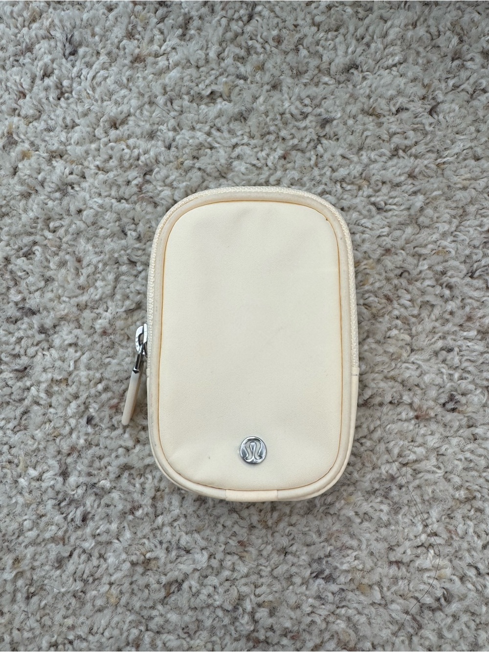 lululemon butter yellow pouch